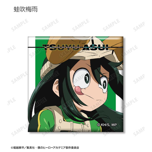 『僕のヒーローアカデミア』トレーディングスクエア缶バッジ ver.A(単位/BOX)【202508再販】